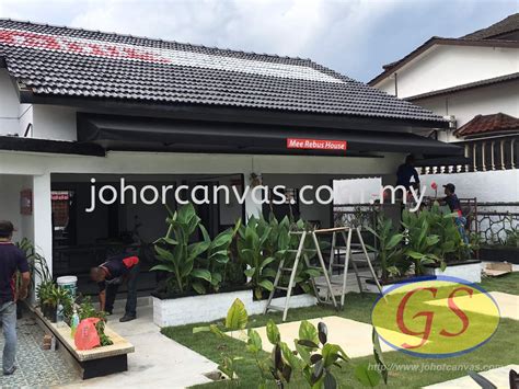 mee rebus awning retractable awning awning johor bahru jb malaysia larkin supplier