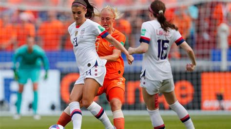 uswnt vs netherlands score live updates from usa soccer in 2019 women