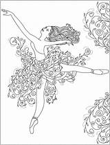 Coloring Pages Ballerina Ballet Primavera Nicole Dance Colouring Printable Da Adult Sheets Disegni Visit Cute Girls Fairy sketch template