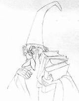 Zauberer Hexe Merlin Kleurplaat Merlijn Wizard Ausmalbild Malvorlage Tovenaar Stimmen Stemmen sketch template
