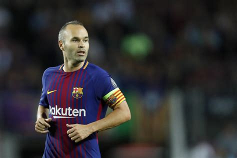 andres iniesta  worth  penny  barcelona football thesportsman