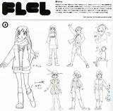Anime Concept Sheet Character Model Fooly Cooly Great Some Just Flcl Imgur Choose Board sketch template