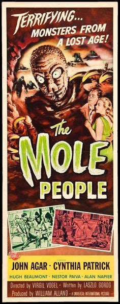 51 best the mole people 1956 images sci fi films mole horror films