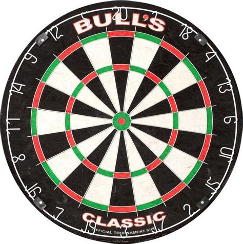bulls dartbord classic  set datadart brass darts bolcom
