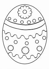 Easter Egg Coloring Printable Crafts Preschool Worksheets Kindergarten Toddler Comment First sketch template