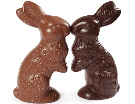 people eat  part   chocolate easter bunny