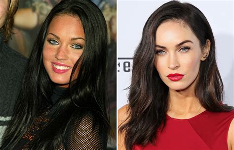 Celebs Then And Now Pretty Face Celebs Megan Fox