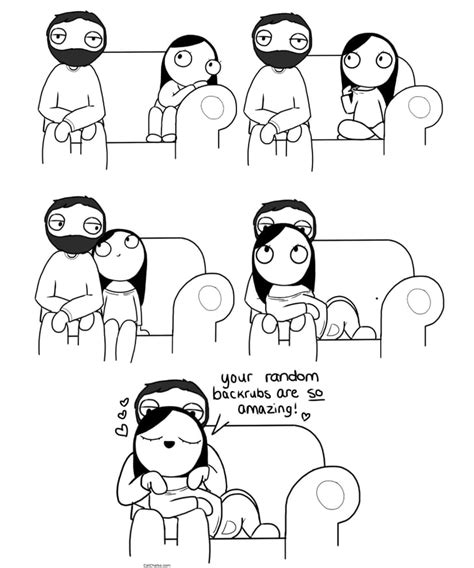 random back rubs funny relationship comics popsugar love and sex