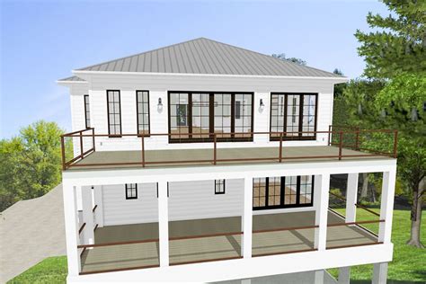 raised house plans  country house plans elevated house plans  country homes house