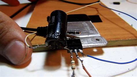 cómo hacer un amplificador casero con materiales reciclados transistor
