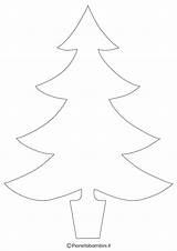 Natale Alberi Sagome Stampare Albero Ritagliare Sagoma Pianetabambini Decorazioni Natalizie Visita sketch template