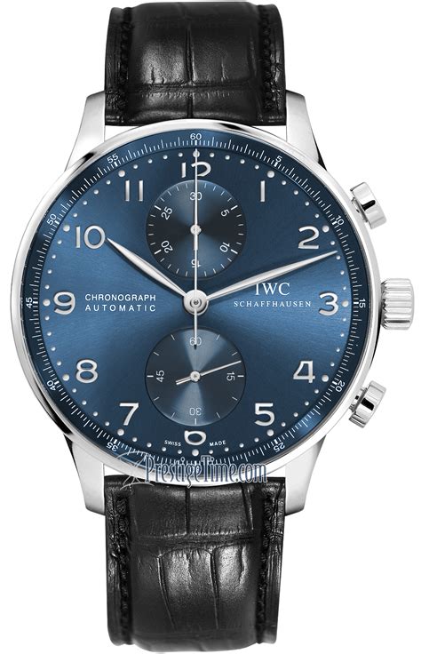 iw iwc portuguese automatic chronograph mens