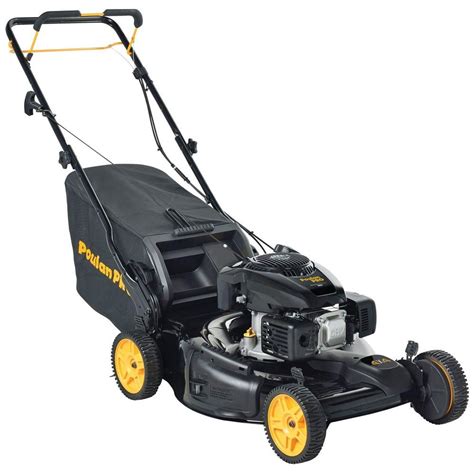 poulan pro    wheel drive walk  gas  propelled mower shop