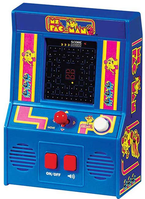 retro mini arcade game ms pacman  good toy group