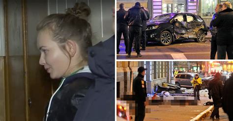 Oligarchs Daughter Smirks At Police Officer After Crash