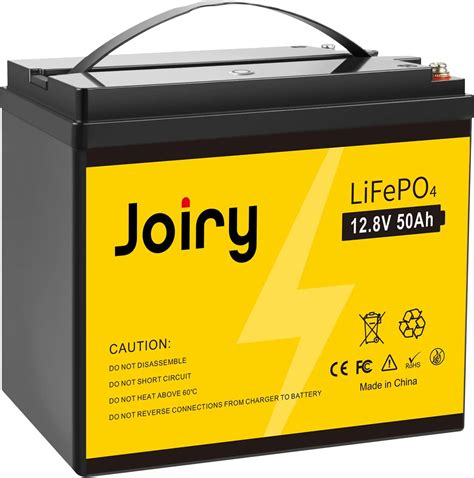 joiry  ah wh lifepo lithium batterie wiederaufladbarer deep