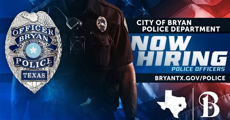 recruiting join the bryan police department city of bryan texas