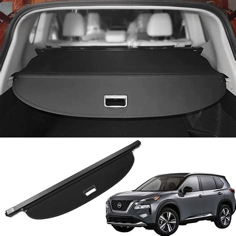 bomely fit    nissan rogue trunk cargo cover luggage retractable rear trunk security