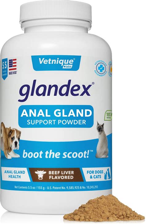 Glandex Anal Gland Support With Pumpkin Probiotics And Fiber Beef
