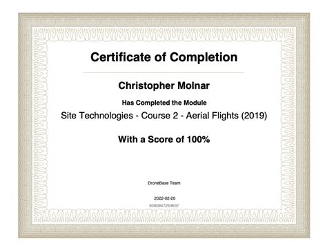 drone certifications licenses  training christopher molnar llc