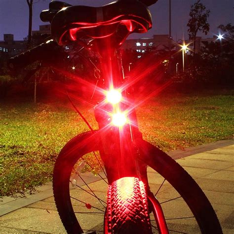 cycling bike bicycle  led  rear tail light lamp safety flashing