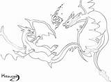 Charizard Lineart Strongest sketch template