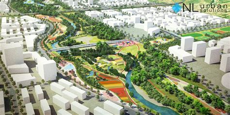 duoba huangshui river park landscape concept plan nl urban solutions