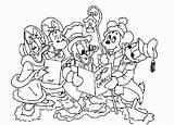 Coloring Christmas Pages Carol Kingdom Magic Florida Mickey Disney Library Clipart Popular Coloringhome sketch template