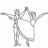 Coloring Pages Dance Kids sketch template