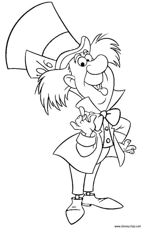 mad hatter coloring pages oayma xwra twn oaymatwn