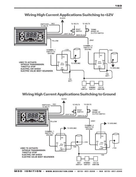 msd al wiring diagram