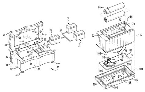 patent   box  interchangeable electronic movement google patents