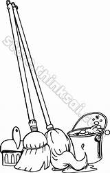 Mop Clipart Broom Bucket Clip Drawing Water Line Fotosearch Getdrawings Royalty Dirty Say Do Print Purchasing Interested Poster Quality High sketch template