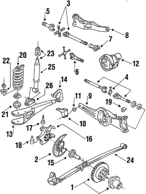 ford  front suspension diagram general wiring diagram