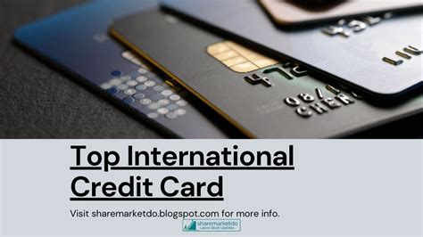 top international credit card