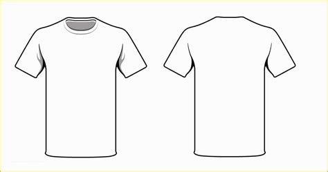 Free Shirt Templates Of T Shirt Template Clipart Best