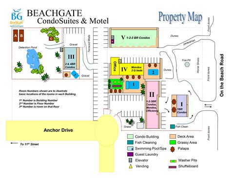 property map beachgate condosuites hotel