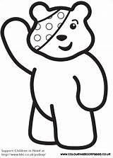 Colouring Need Children Bear Sheets Pages Kids Pudsey Coloring Activities Crafts Printable Colour Books Blush Sheet Preschool Girls Print Cake sketch template