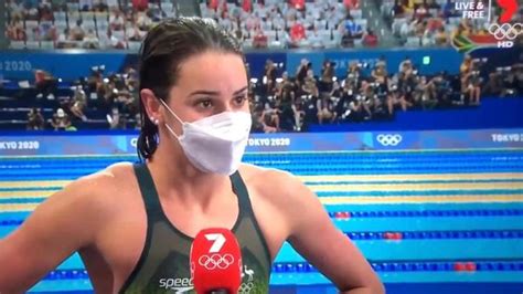 swimmer kaylee mckeown leaves viewers in stitches with x rated reaction