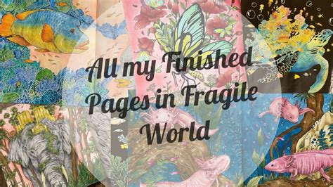 fragile dreams coloring page