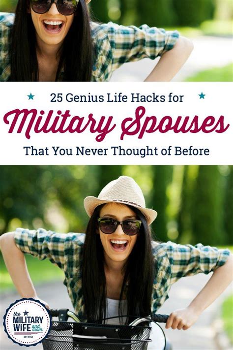 25 Genius Life Hacks For Military Spouses Military Wife Life