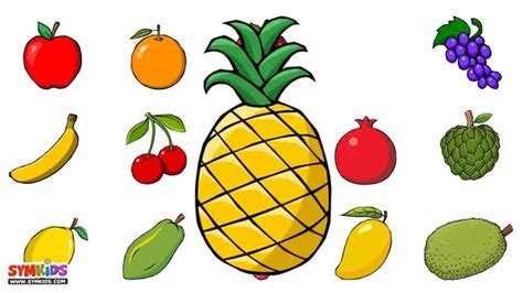 fruits  children fruits song lets learn fruits youtube
