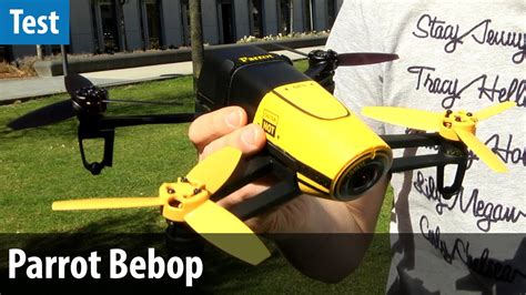 parrot bebop drone im praxis test deutsch german youtube