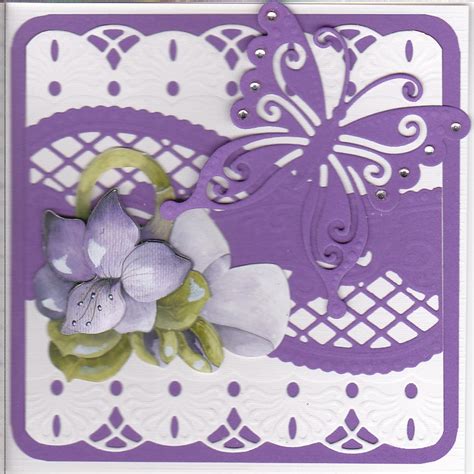 paarse kaart met mallen marianne designs cards anja
