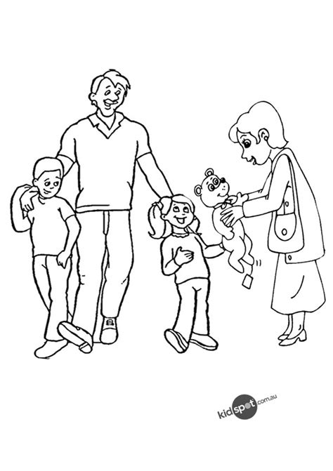 nuclear family drawing  getdrawings