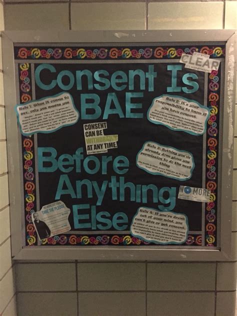 ra bulletin board for sexual assault awareness month month of march it came out really nice