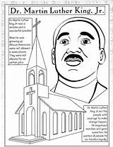Luther Martin King Coloring Jr Pages Worksheets Printable History Kids African American Month Famous Activities Color Mlk Dr Sheets Sheet sketch template
