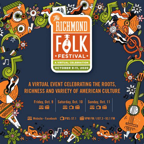 richmond folk festival  virtual celebration richmond folk festival