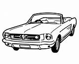 Mustang Drawing Getdrawings Coloring Pages sketch template