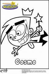 Coloring Fairly Pages Odd Parents Oddparents Fairy Cosmo Getcolorings Read Printable Popular sketch template